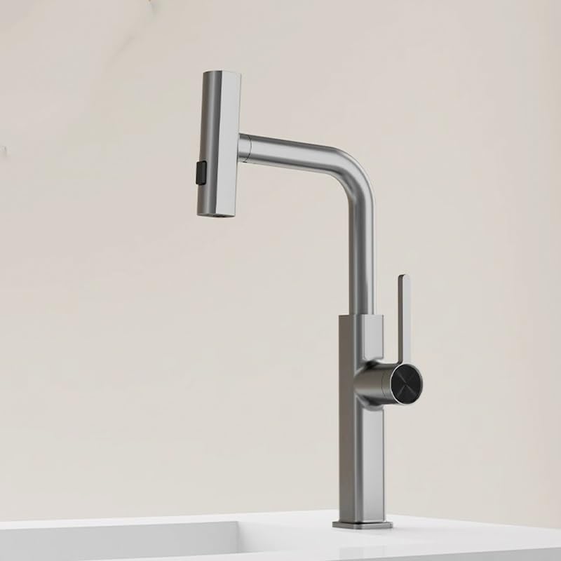 Marbo Sink Faucet Waterfall Intelligent Digital Display Third Mock Examination Water Outlet Multifunctional Copper Faucet | ERQ 327