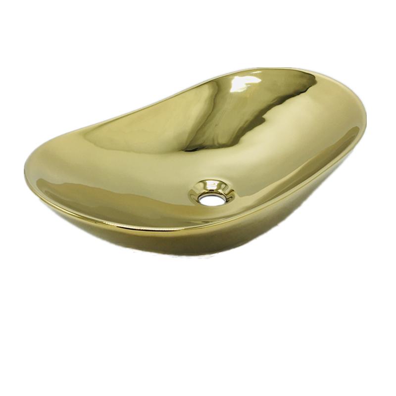 MARBO GLOSSY GOLD TABLE TOP | N 449