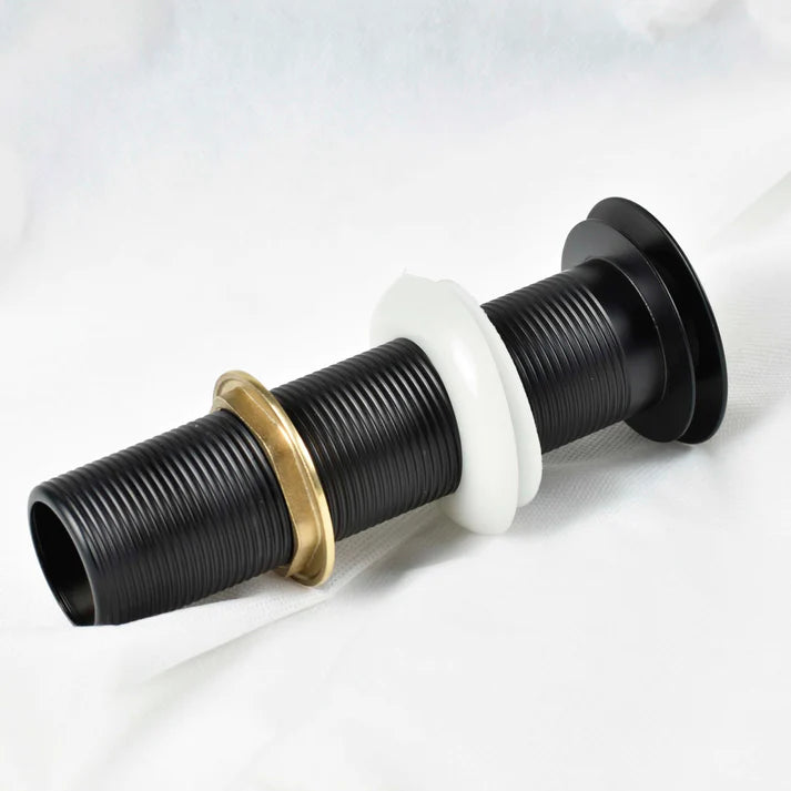- Matte Black Pop-Up Coupling – MARBO Brass, 32mm, Full Thread, 7"