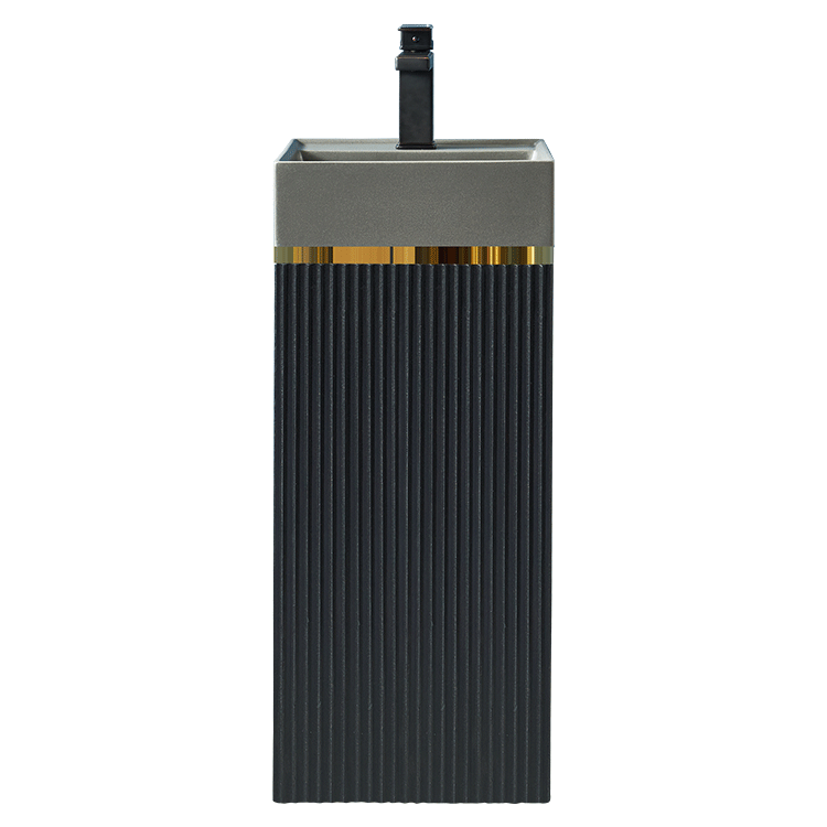 Marbo Artificial Stone Pedestal Wash Basin | EQAS007