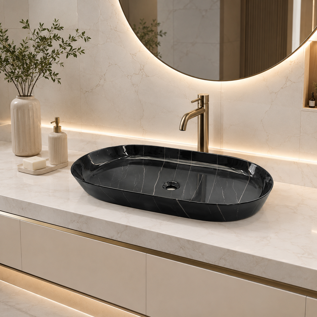 Marbo Glossy Black Marble |NCTT 1241