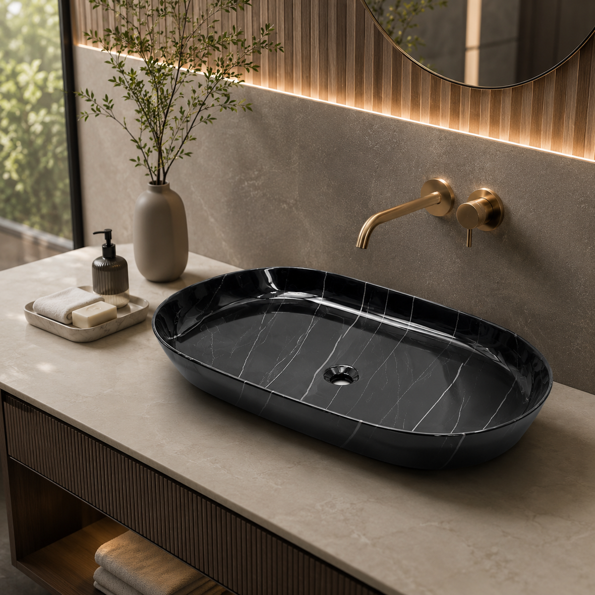 Marbo Glossy Black Marble |NCTT 1241