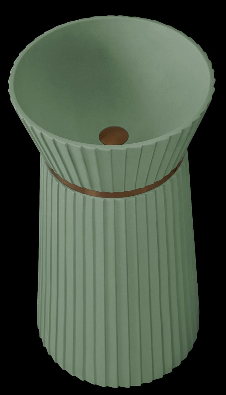 Marbo Veridian Flute  Basin |EQAS32