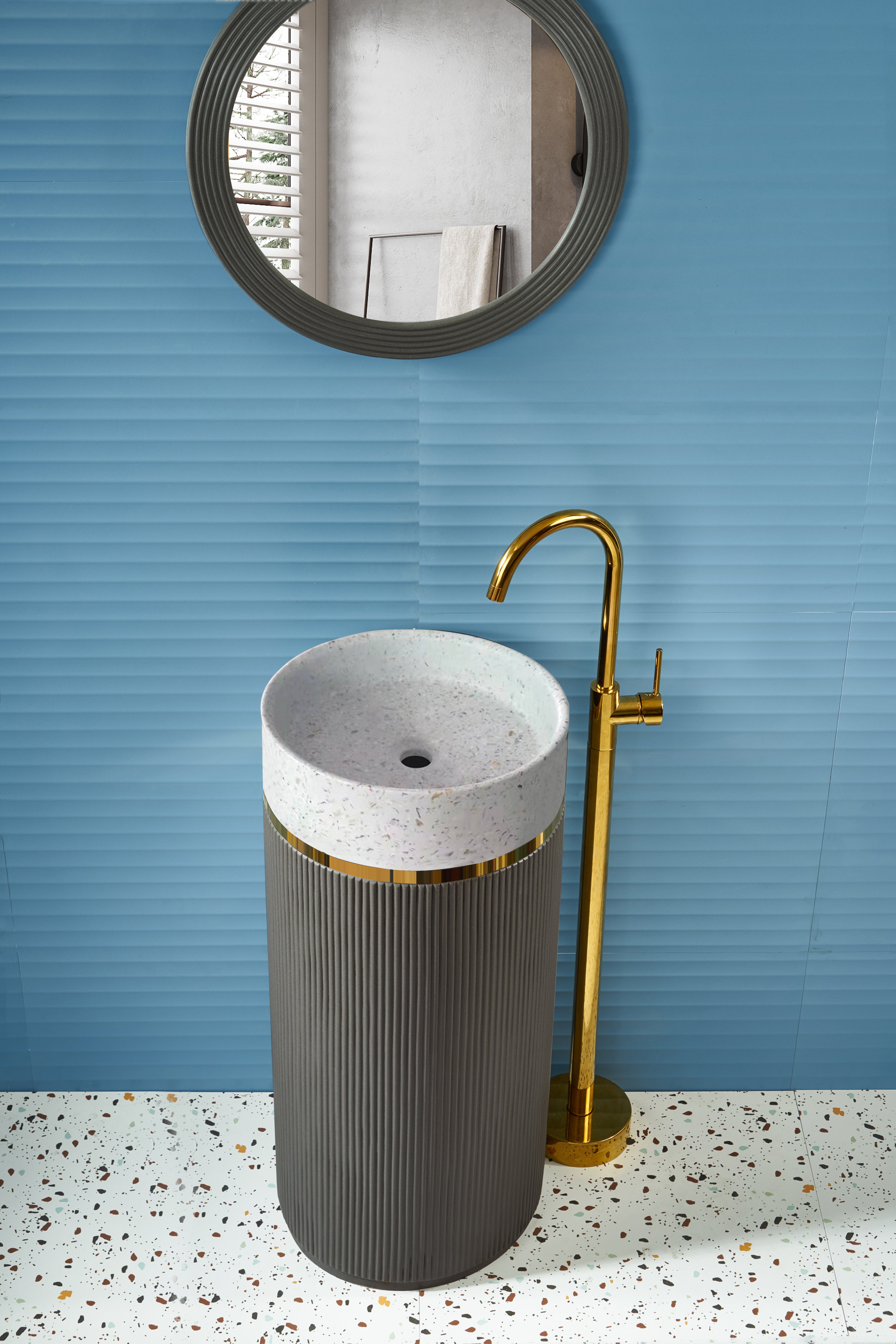 Marbo Serenity Stone Wash Basin | EQAS 53