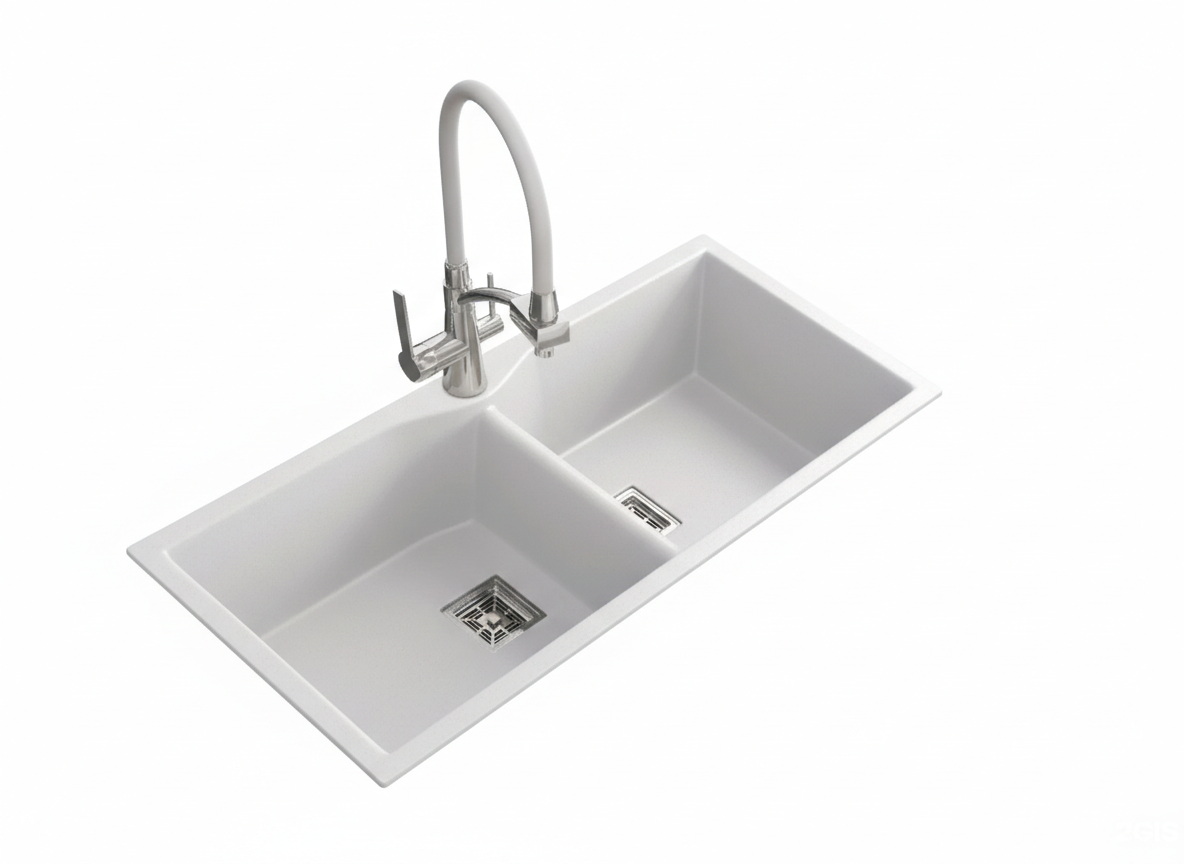 DOUBLE BOWL QUARTS SINK