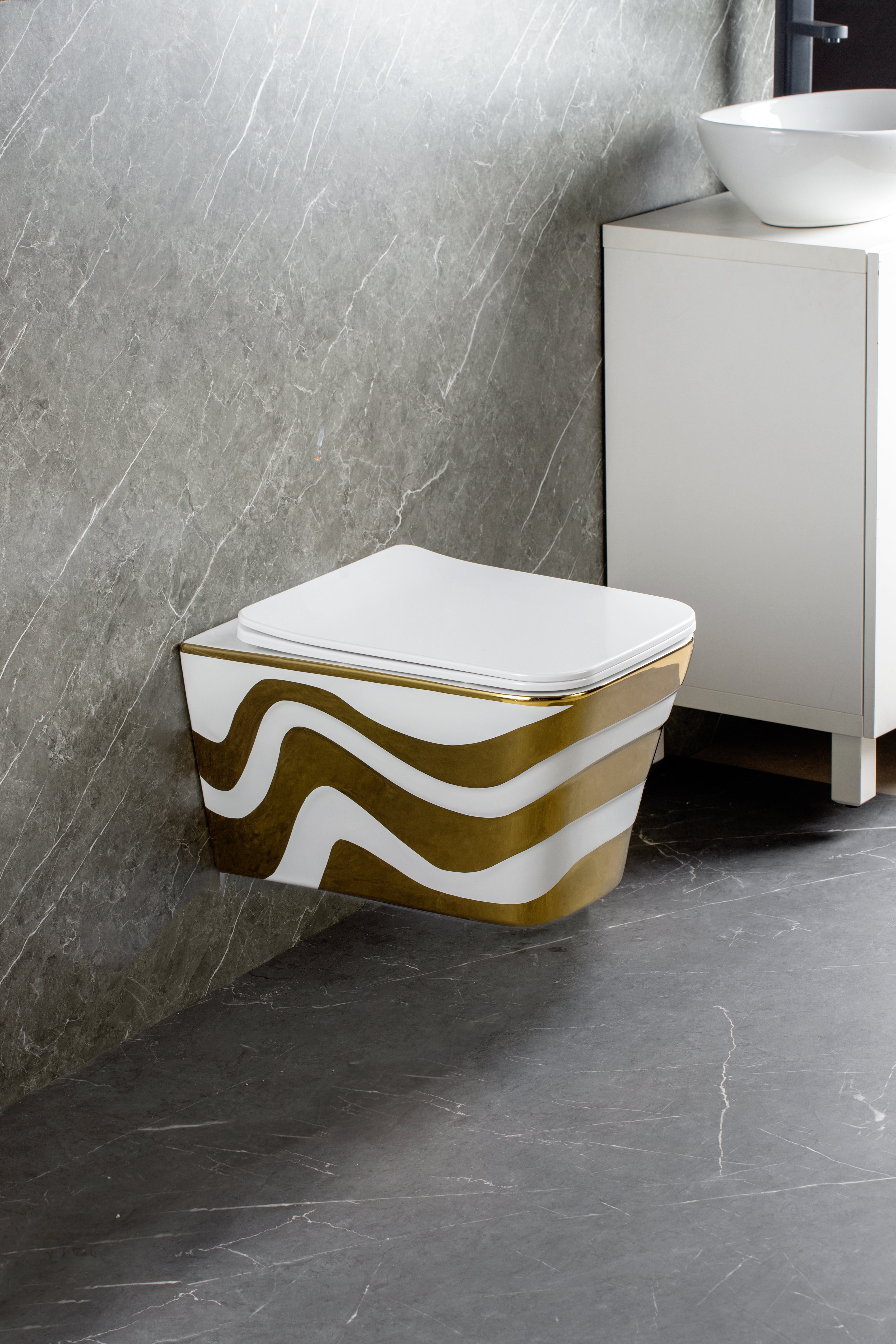 Marbo Glossy Wall Hung&Counter Top | LAVISH S1