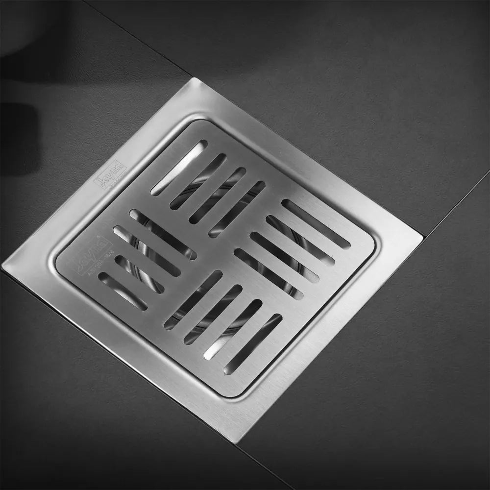 MARBO STAINLESS STEEL PREMUIM FLOOR DRAIN SIZE(6×6 )INCH