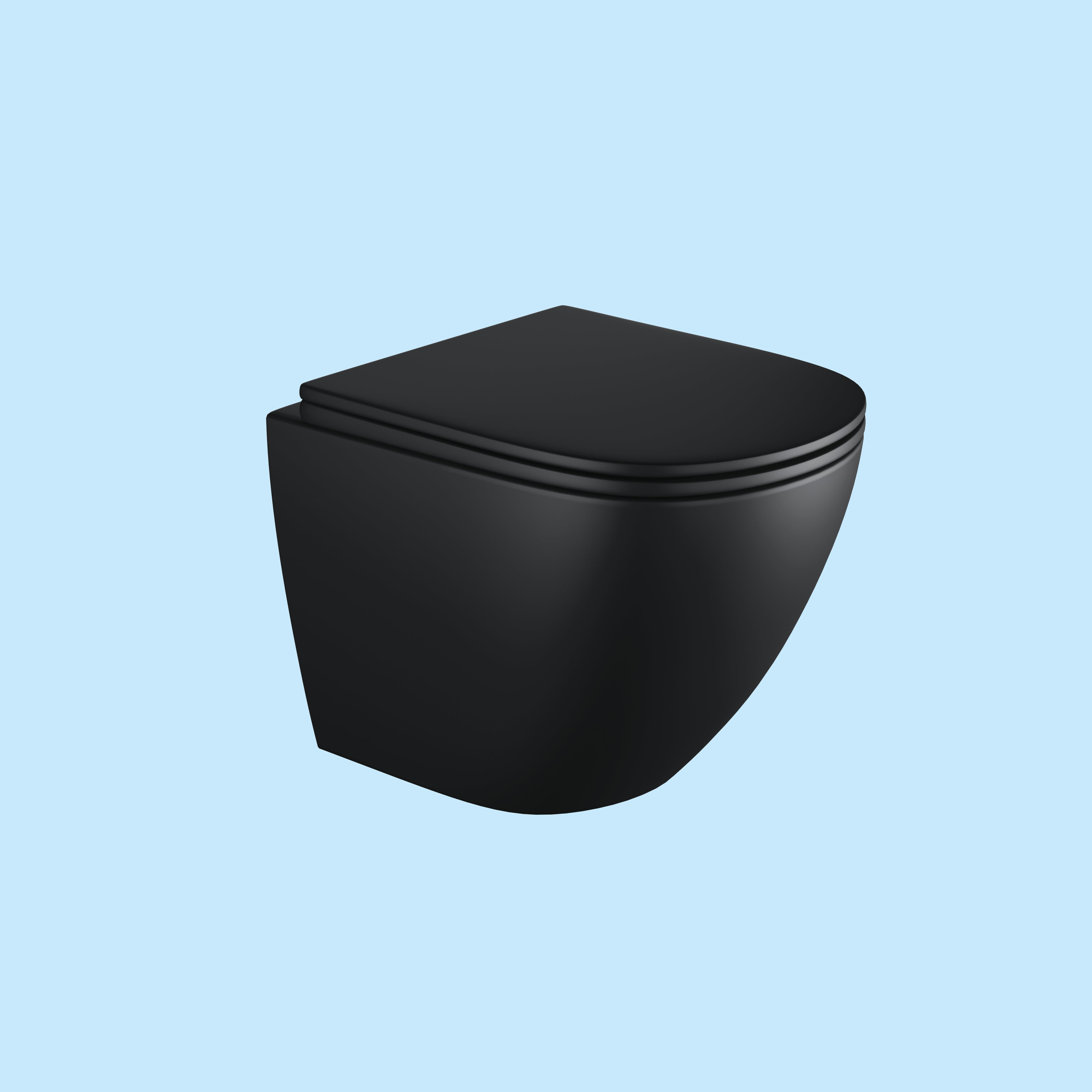 Wall Hung&Counter Top | R1 CHARCOAL BLACK