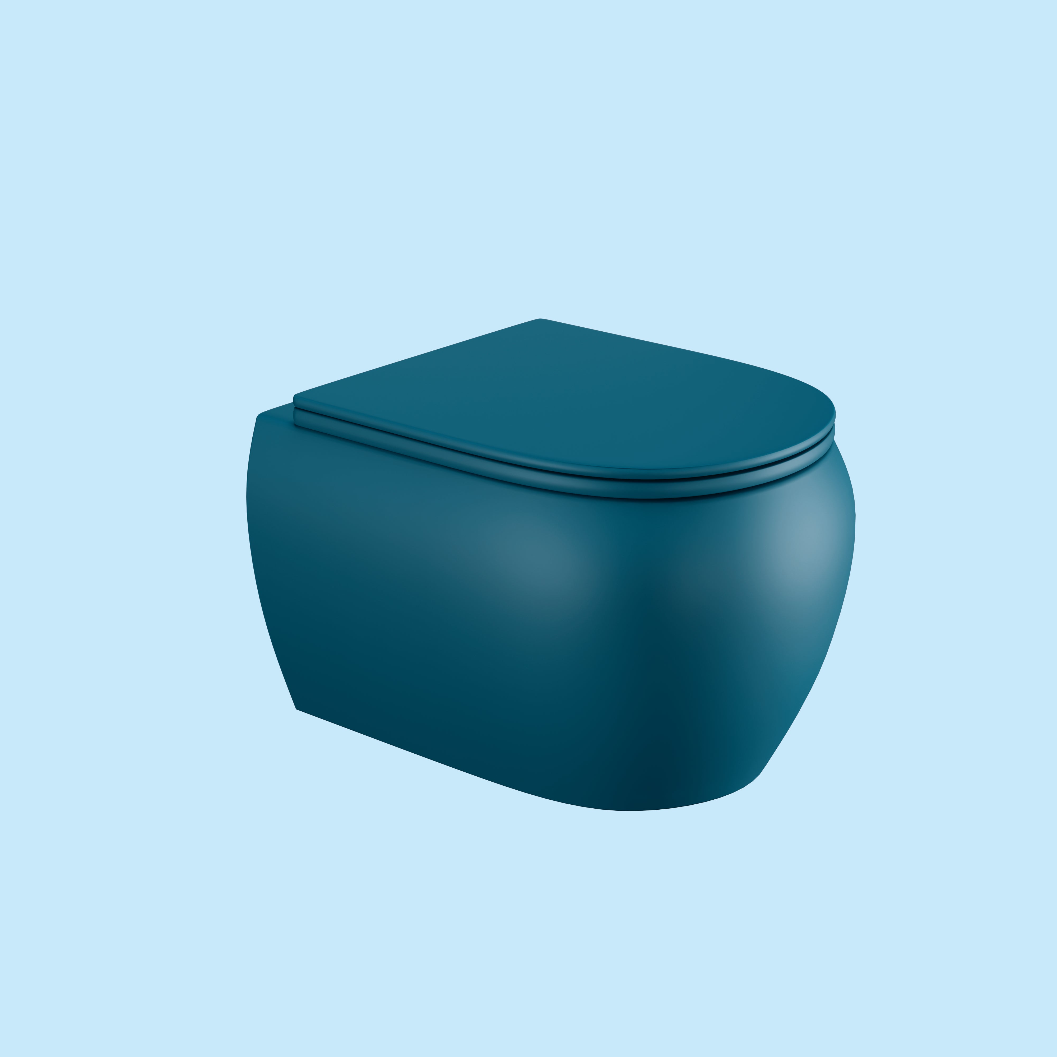 Marbo Wall hung&Counter top wash basin | R2 pine blue