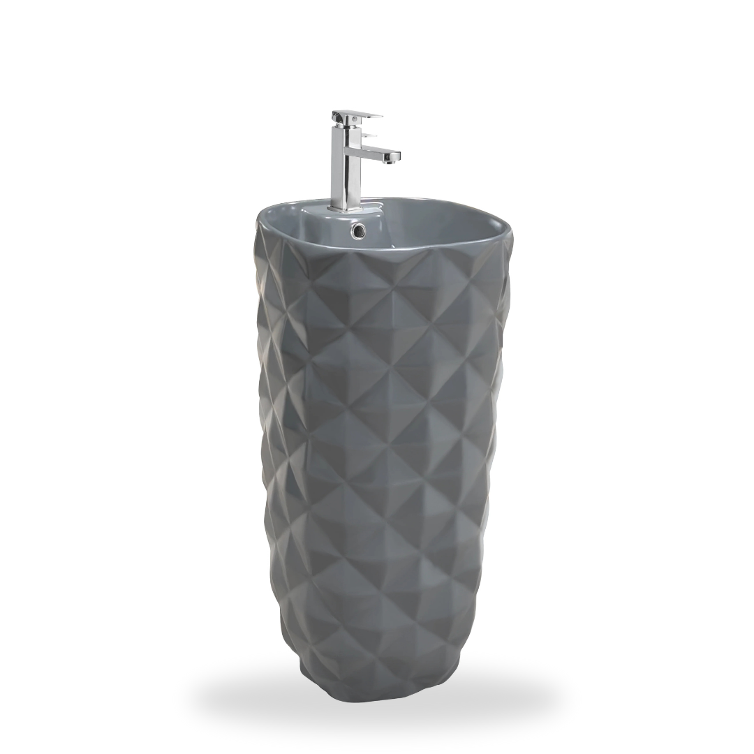 PEDESTAL BASIN MATT GRAY | NF 1012