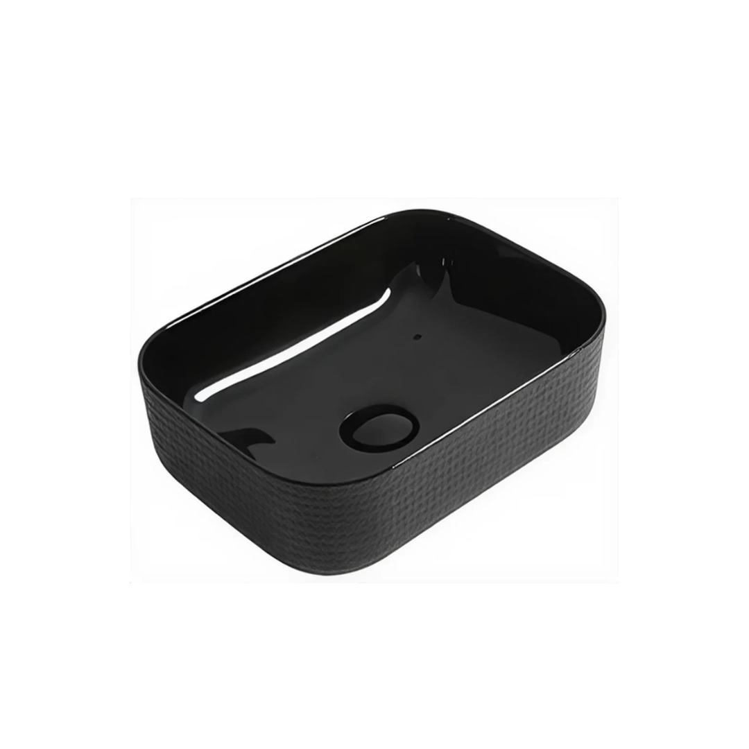 MARBOGLOSSY BLACK OUT SIDE TABLE TOP| N 487