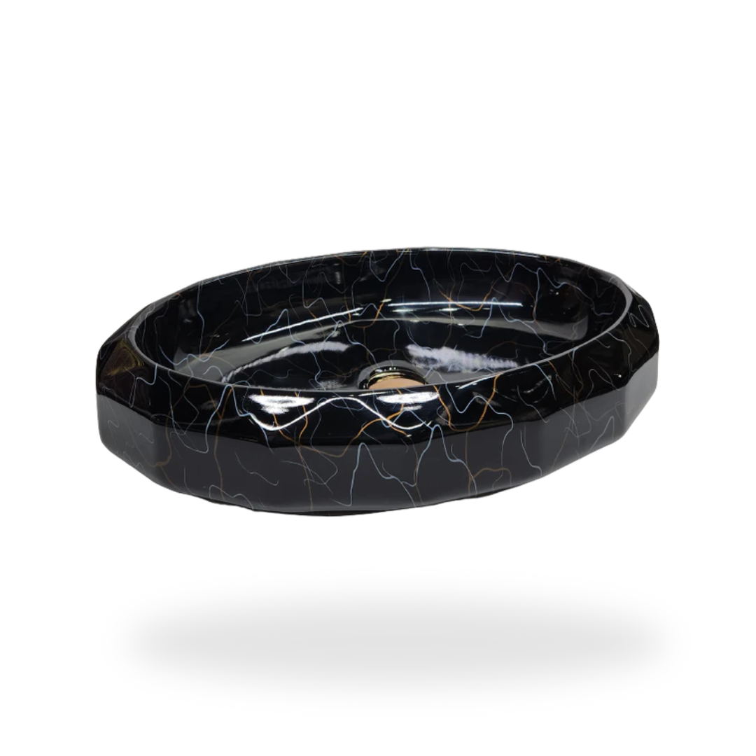 MARBO GLOSSY MARBLE TABLE TOP |N940