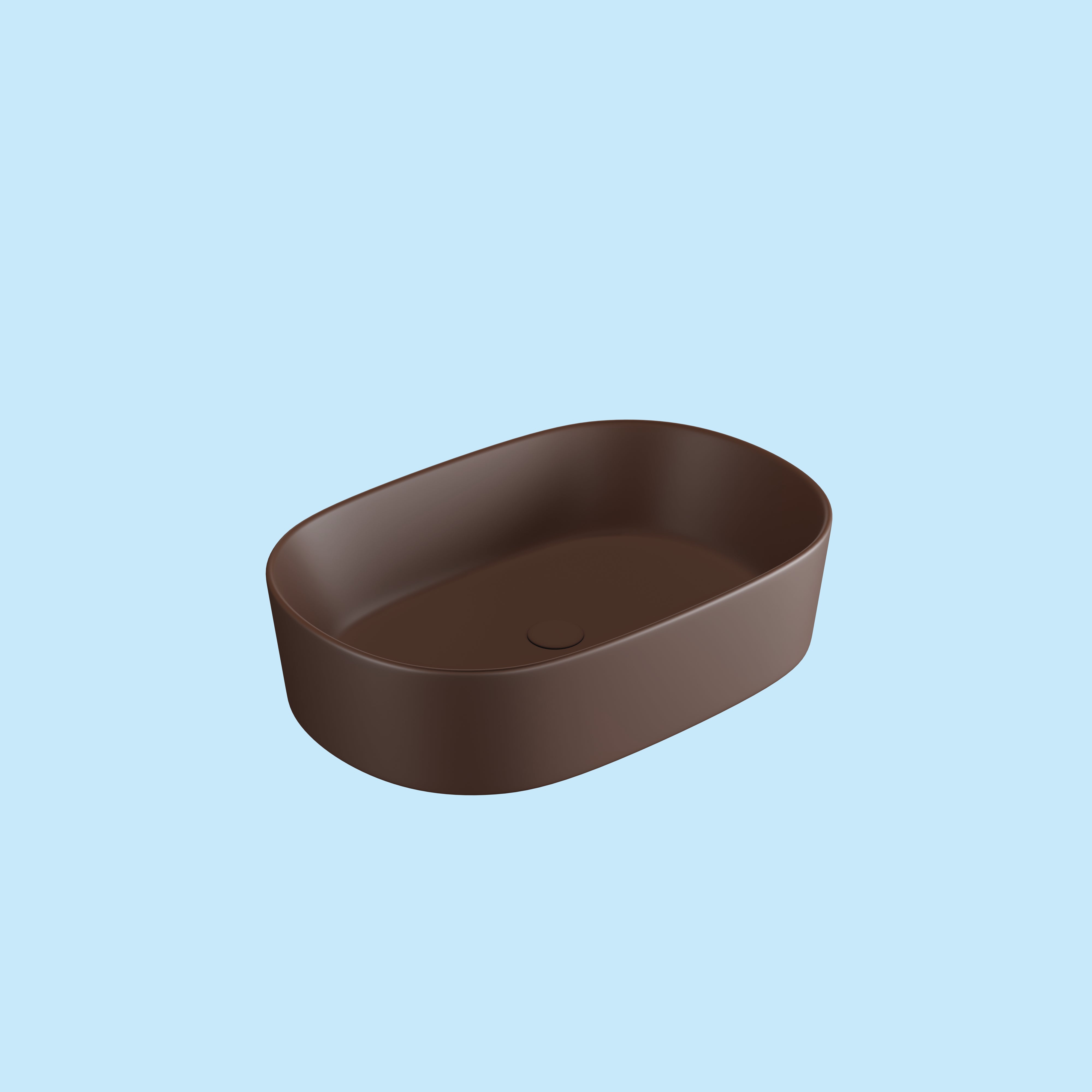 Wall Hung&Counter Top | R1 WALNUT BROWN