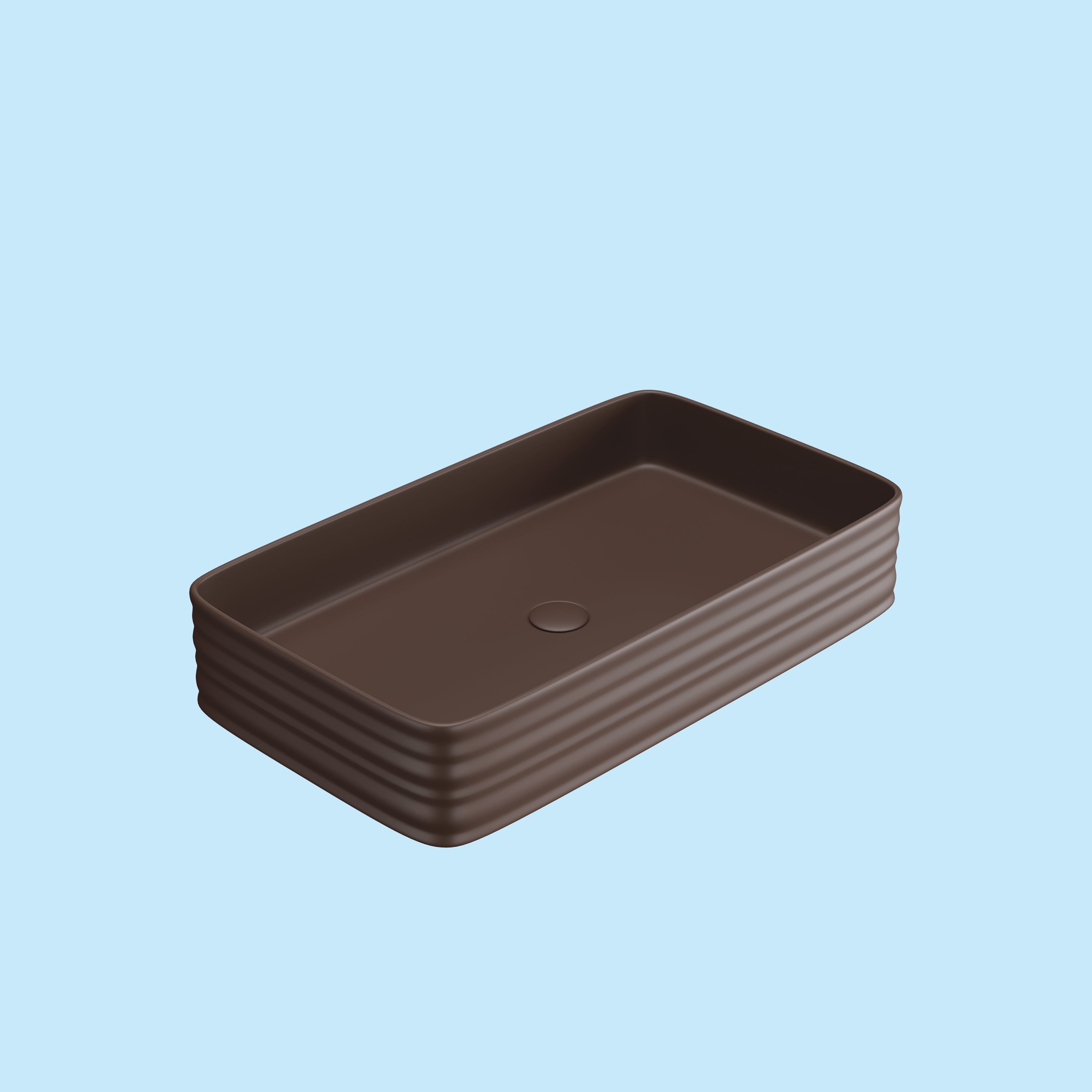 Wall Hung&Counter Top | S1 WALNUT BROWN