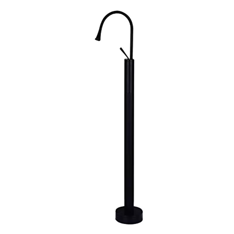 - MARBO Freestanding Bathtub Faucet – Matte Black, Drop Shape