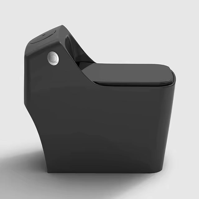 Black modern premuim toilet