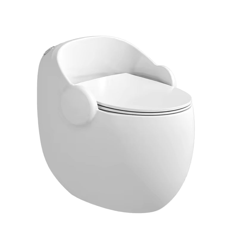 Unique WC Toilet – MARBO White Egg Design, S-Tap Fitting